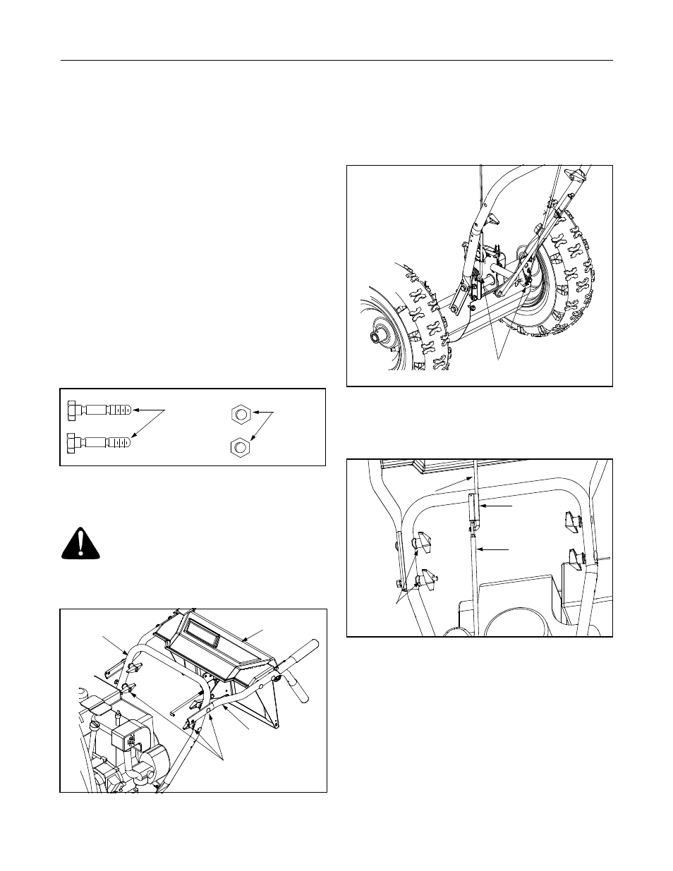 Unpacking, Loose parts, Assembly | Cub Cadet 770-10538 31AH4Q3G100 User Manual | Page 5 / 28