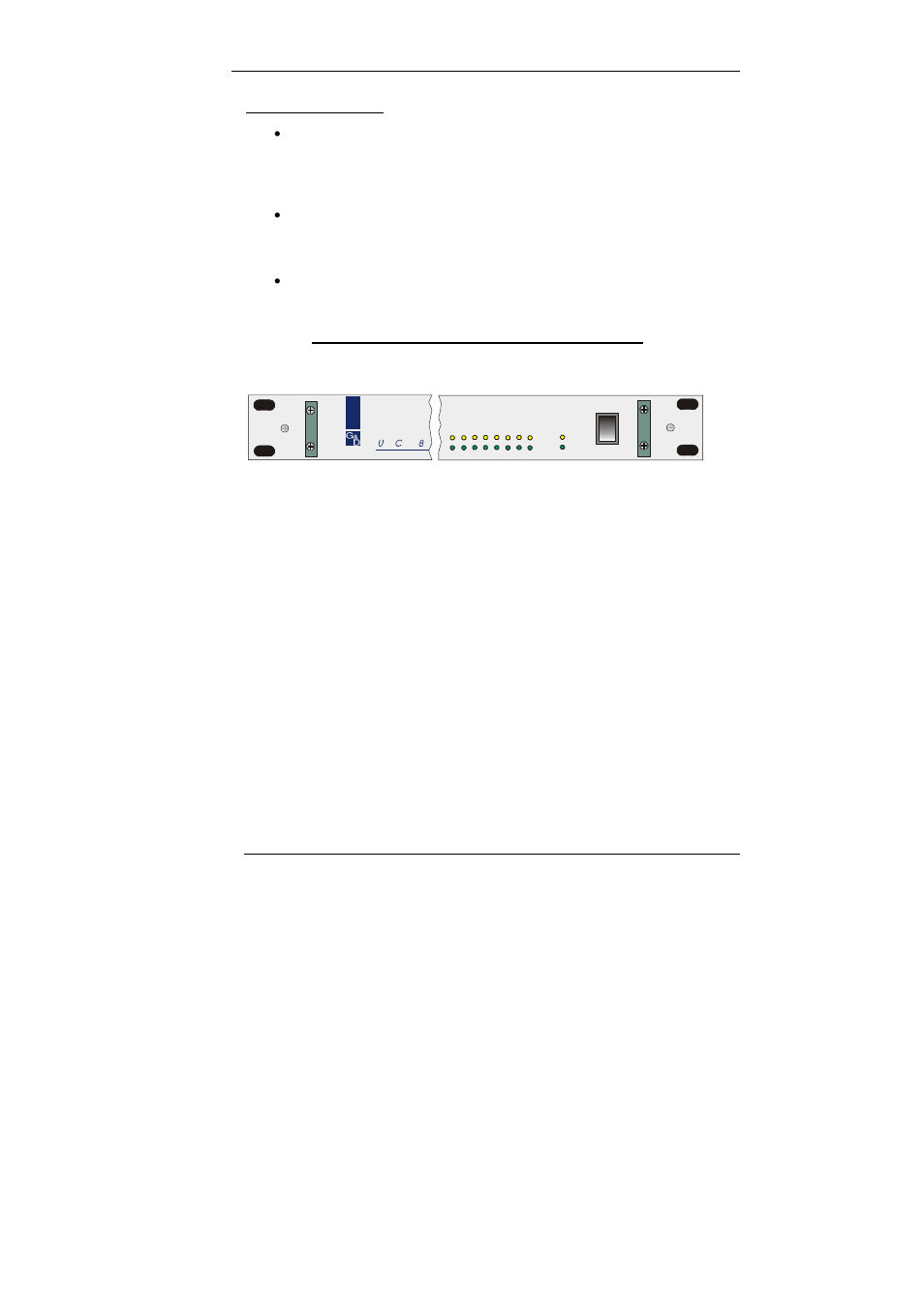 4switching on the units / led displays | Guntermann & Drunck UserCenter8 User Manual | Page 5 / 19