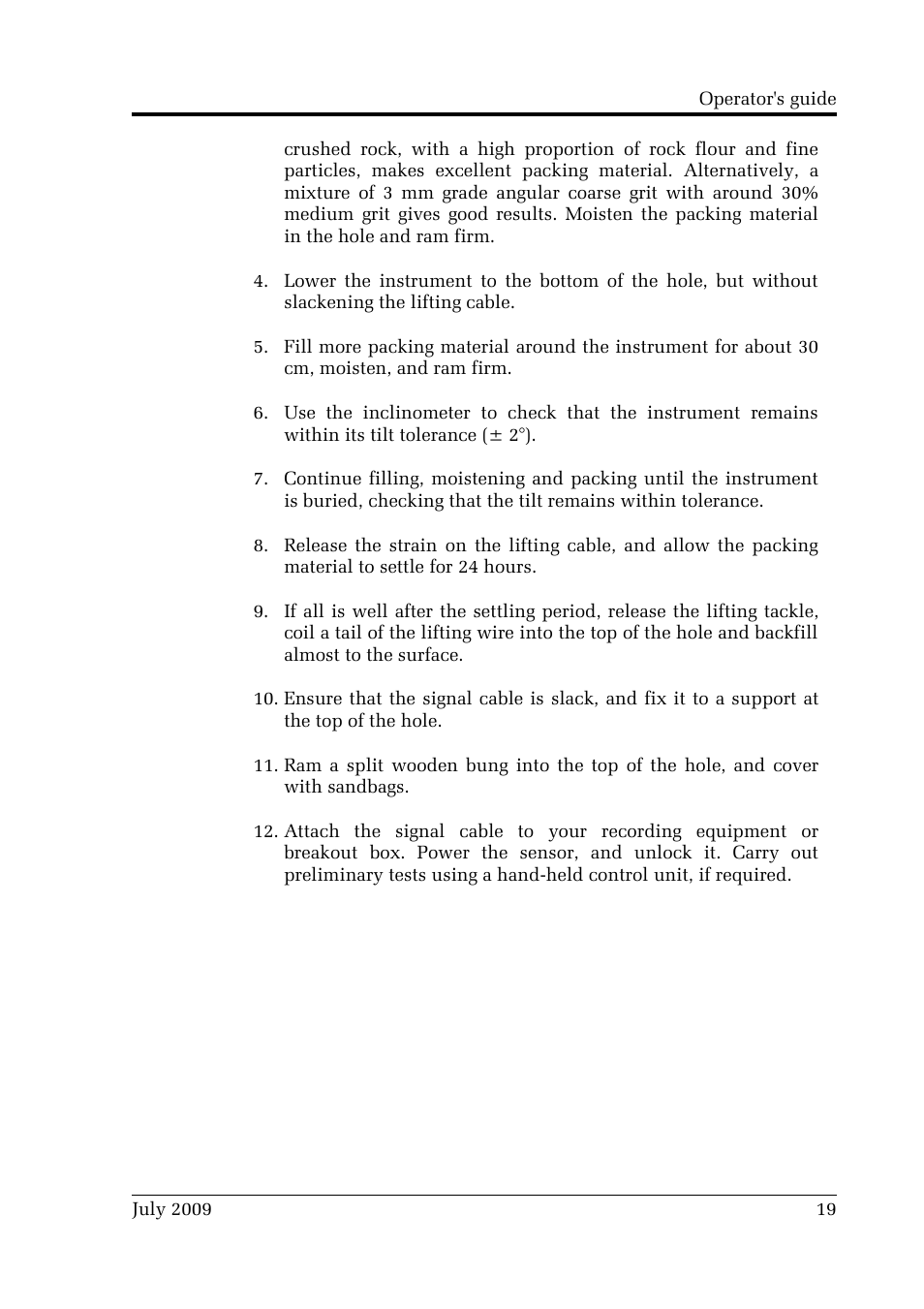 Guralp Systems CMG-3T User Manual | Page 19 / 53