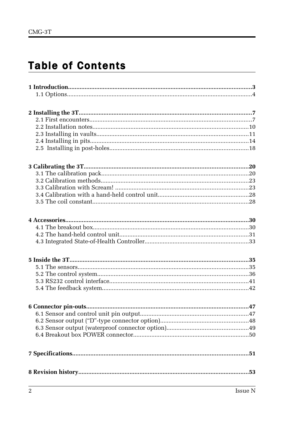 Guralp Systems CMG-3T User Manual | Page 2 / 53