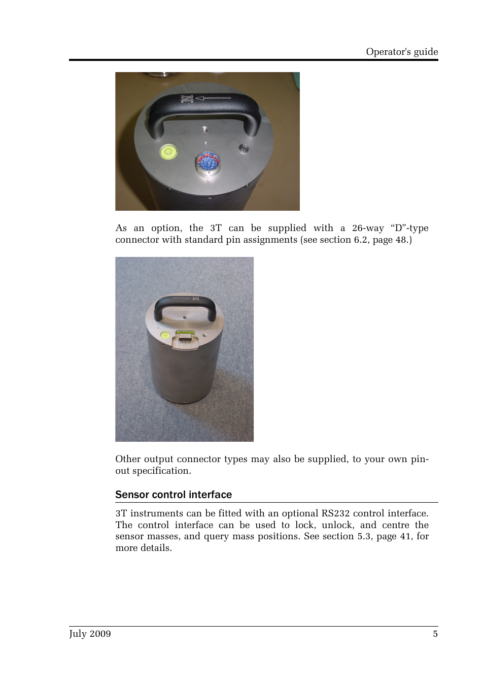 Guralp Systems CMG-3T User Manual | Page 5 / 53