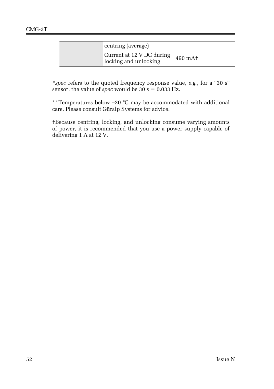 Guralp Systems CMG-3T User Manual | Page 52 / 53