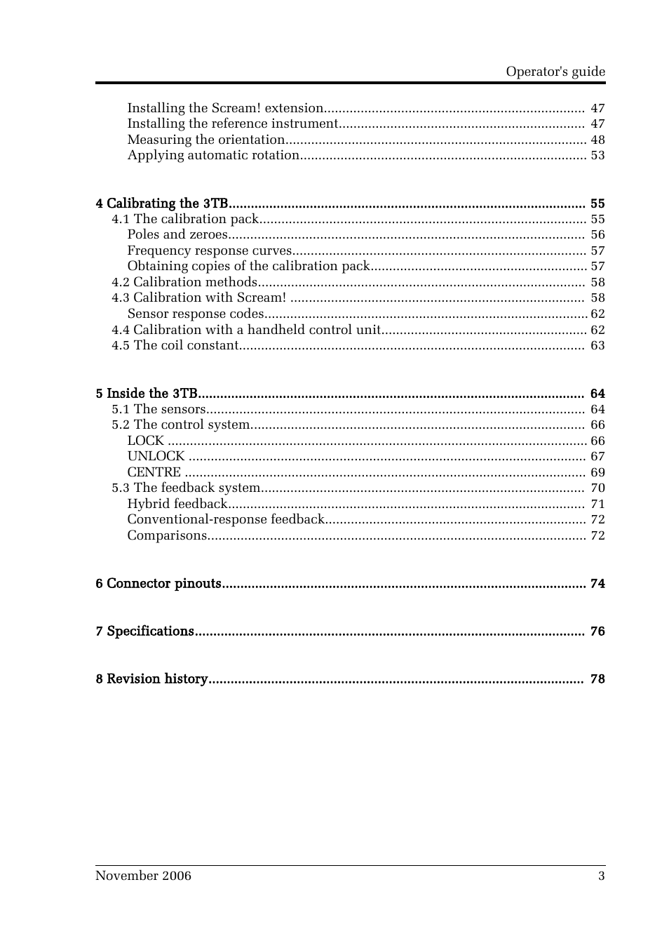 Guralp Systems CMG-3TB User Manual | Page 3 / 78