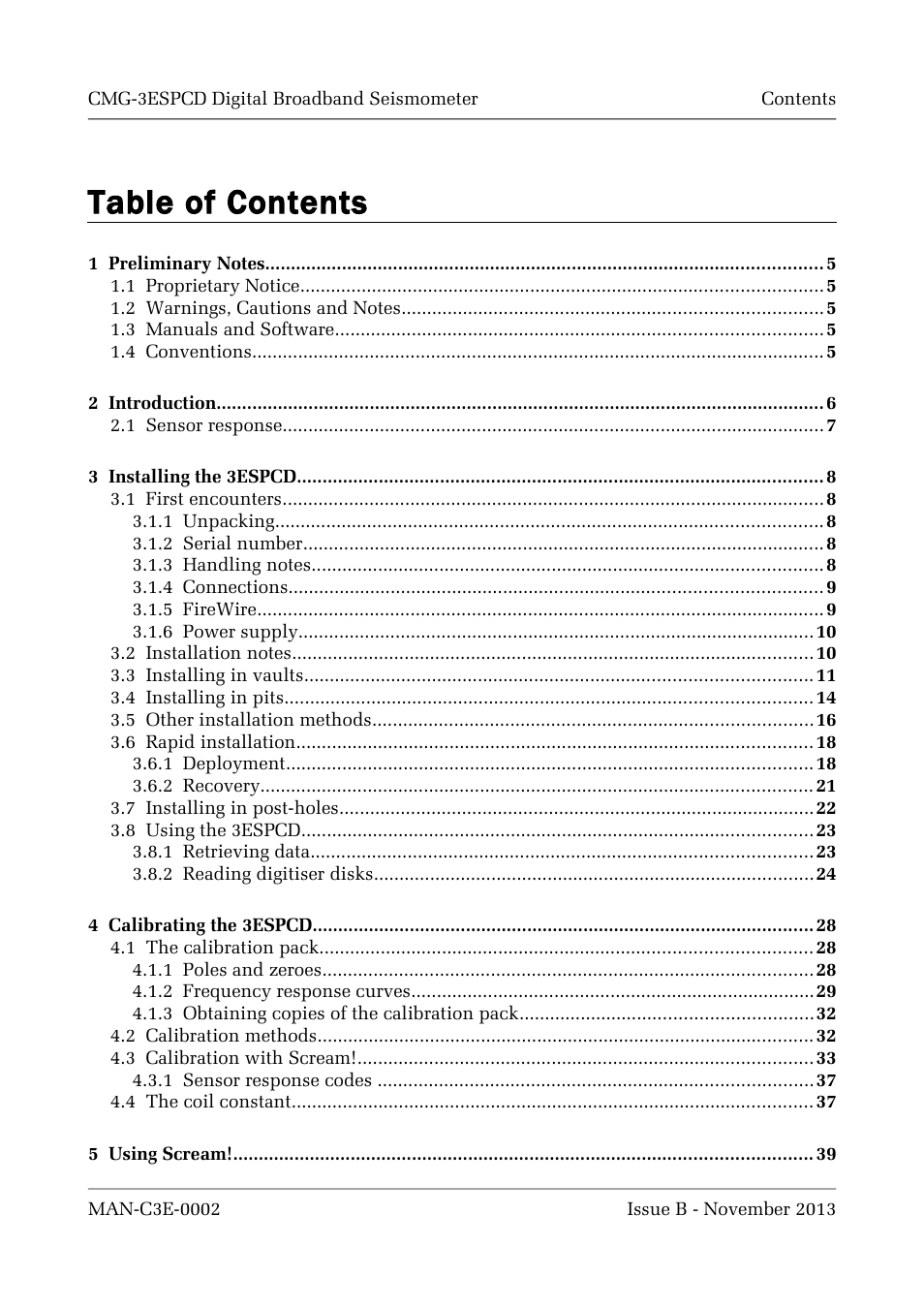 Guralp Systems CMG-3ESPCD User Manual | Page 2 / 98