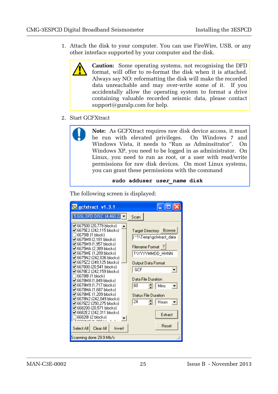 Guralp Systems CMG-3ESPCD User Manual | Page 25 / 98