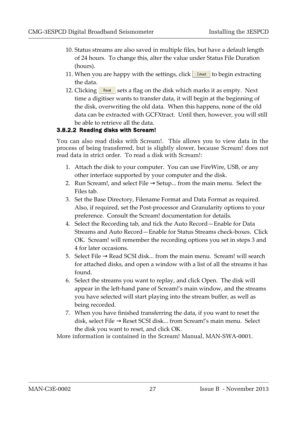 Guralp Systems CMG-3ESPCD User Manual | Page 27 / 98