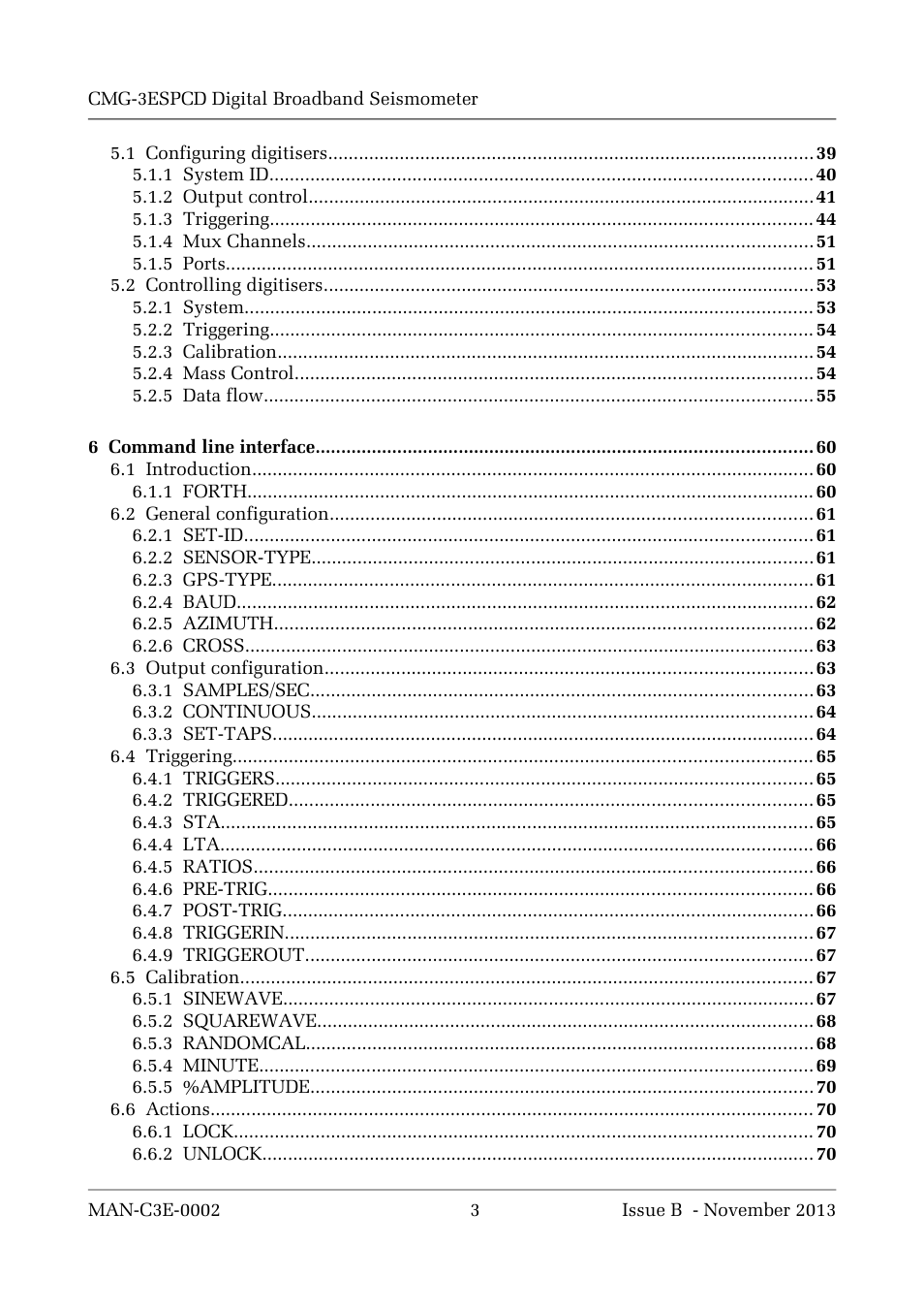 Guralp Systems CMG-3ESPCD User Manual | Page 3 / 98