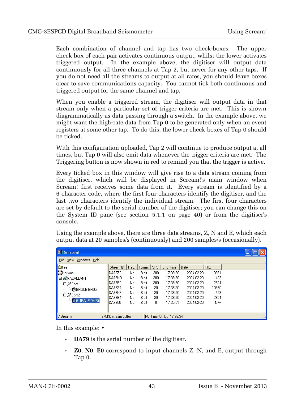 Guralp Systems CMG-3ESPCD User Manual | Page 43 / 98