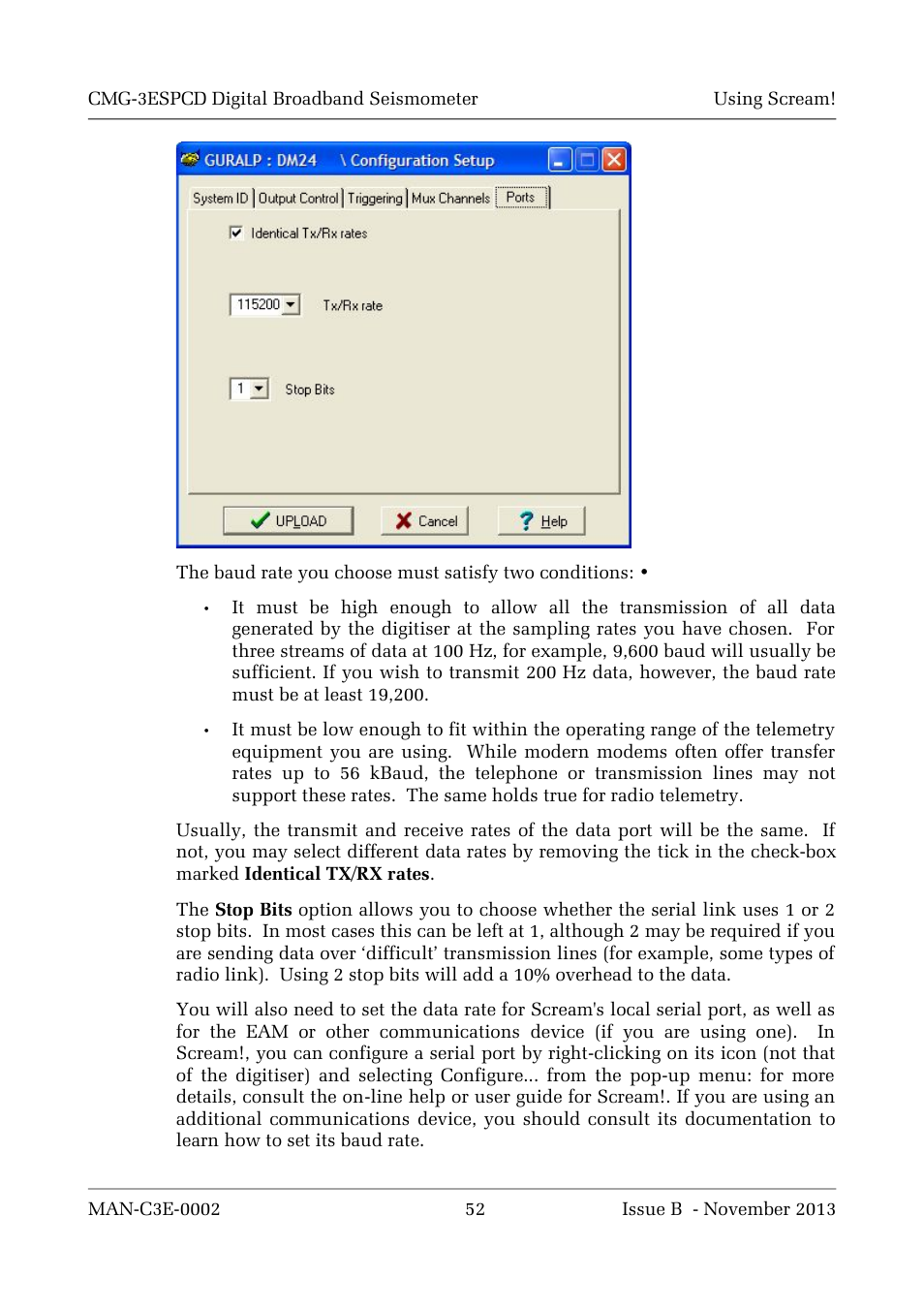 Guralp Systems CMG-3ESPCD User Manual | Page 52 / 98