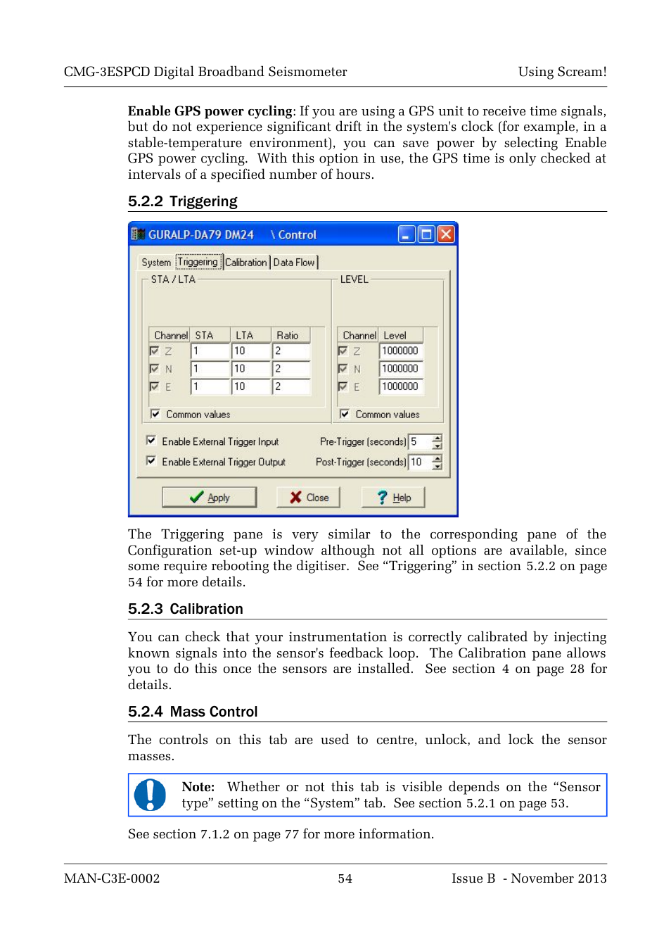Guralp Systems CMG-3ESPCD User Manual | Page 54 / 98