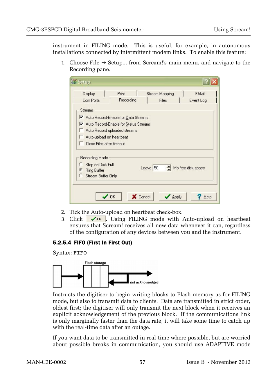 Guralp Systems CMG-3ESPCD User Manual | Page 57 / 98