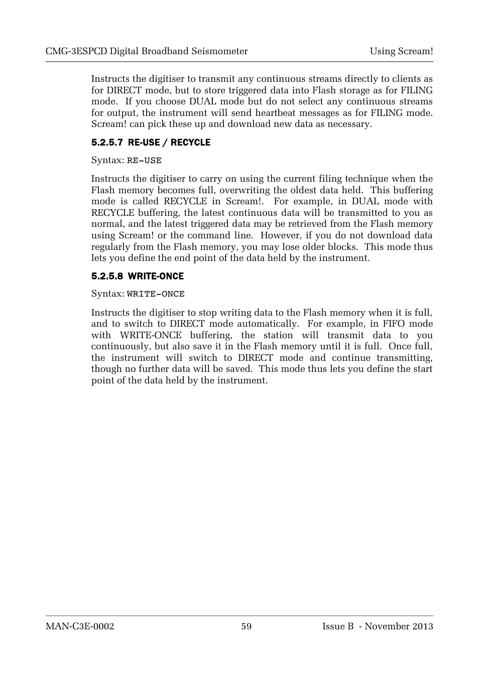 Guralp Systems CMG-3ESPCD User Manual | Page 59 / 98