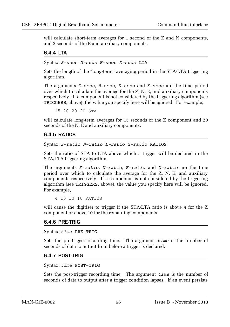 Guralp Systems CMG-3ESPCD User Manual | Page 66 / 98