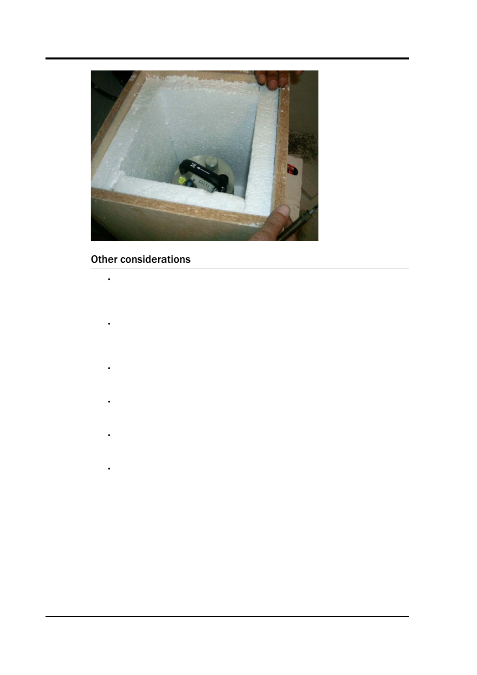 Other considerations | Guralp Systems CMG-40T User Manual | Page 18 / 35
