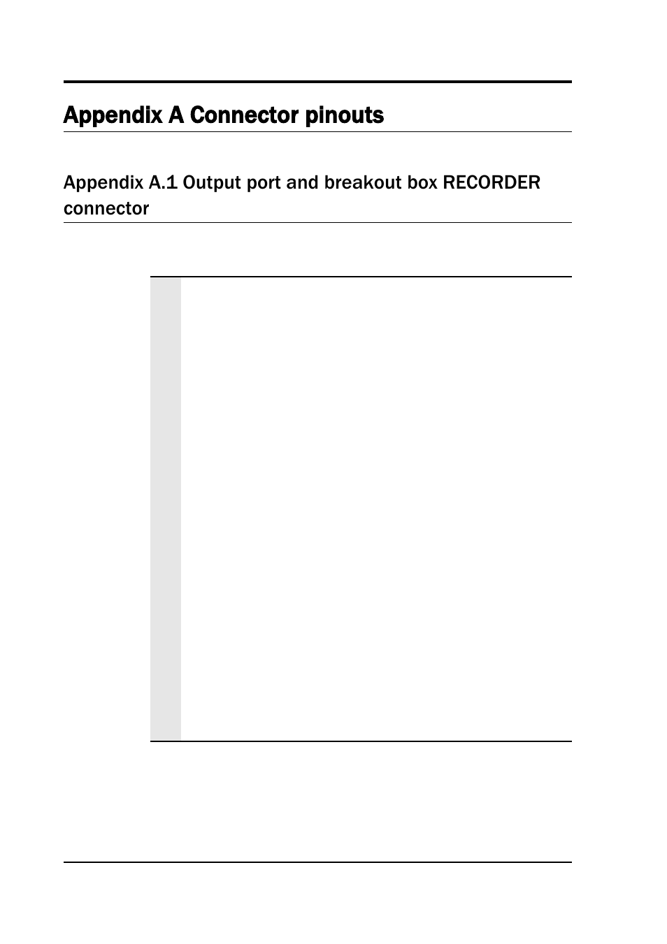 Appendix a connector pinouts | Guralp Systems CMG-40T User Manual | Page 32 / 35