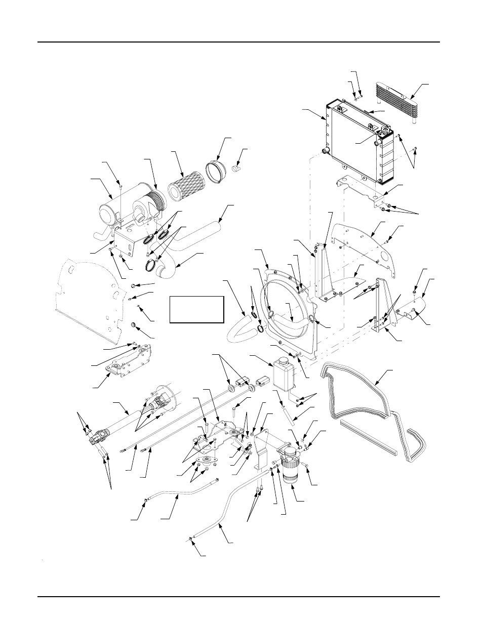 Engine and drive shaft engine | Cub Cadet SERIES 7000 7264 User Manual | Page 26 / 51