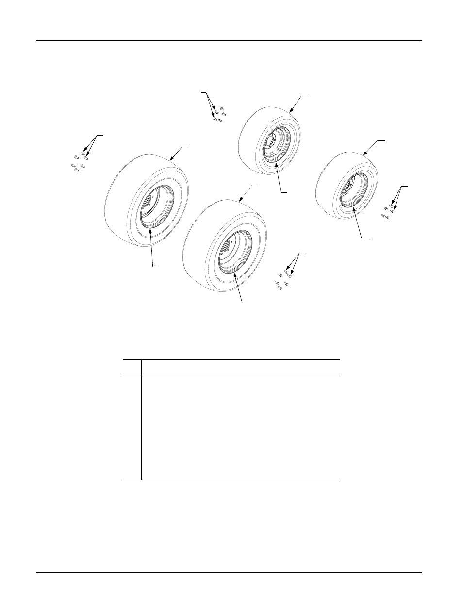 Wheels | Cub Cadet SERIES 7000 7264 User Manual | Page 50 / 51
