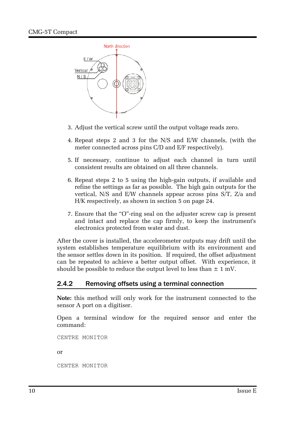 Guralp Systems CMG-5T Compact User Manual | Page 10 / 27