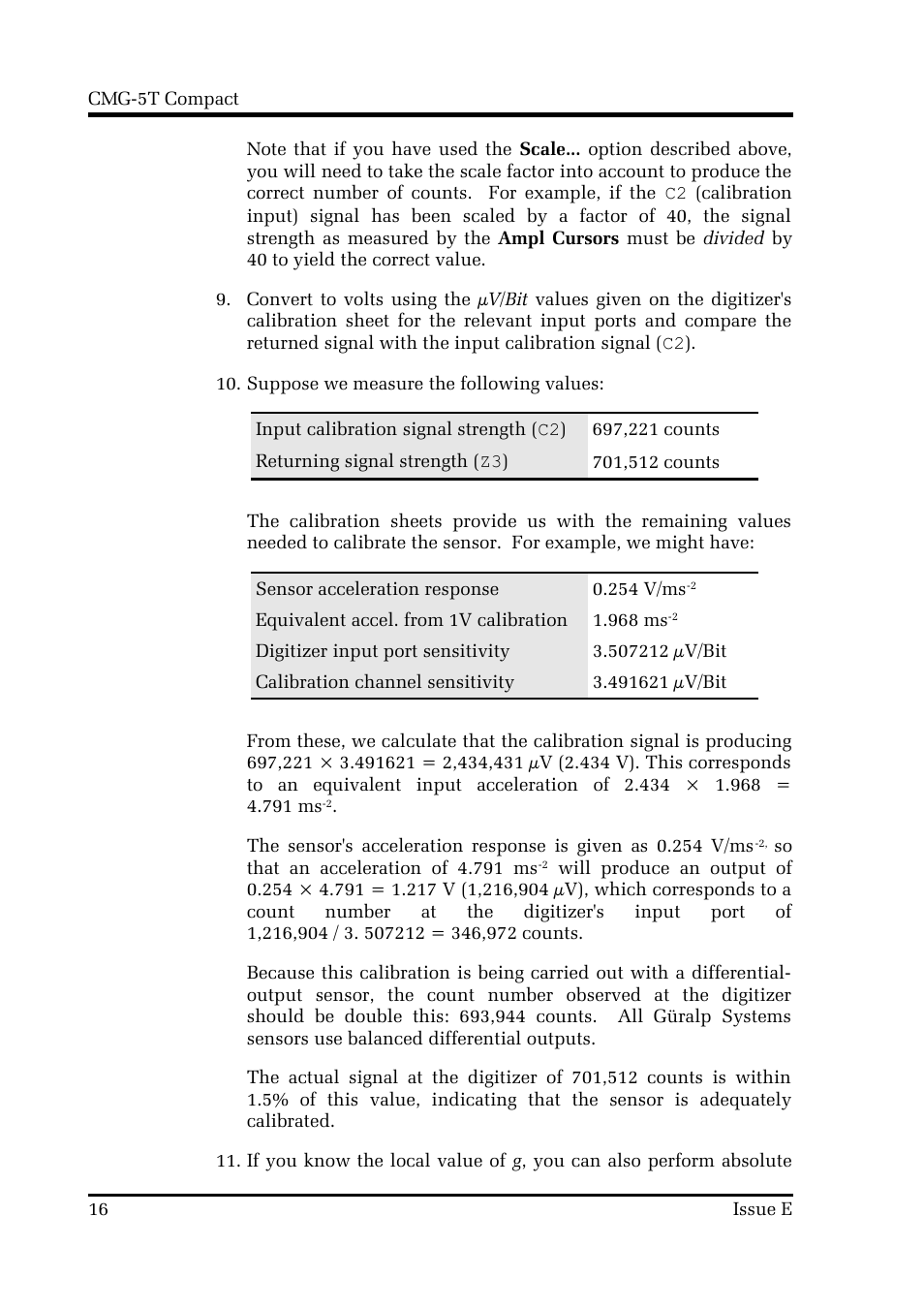 Guralp Systems CMG-5T Compact User Manual | Page 16 / 27