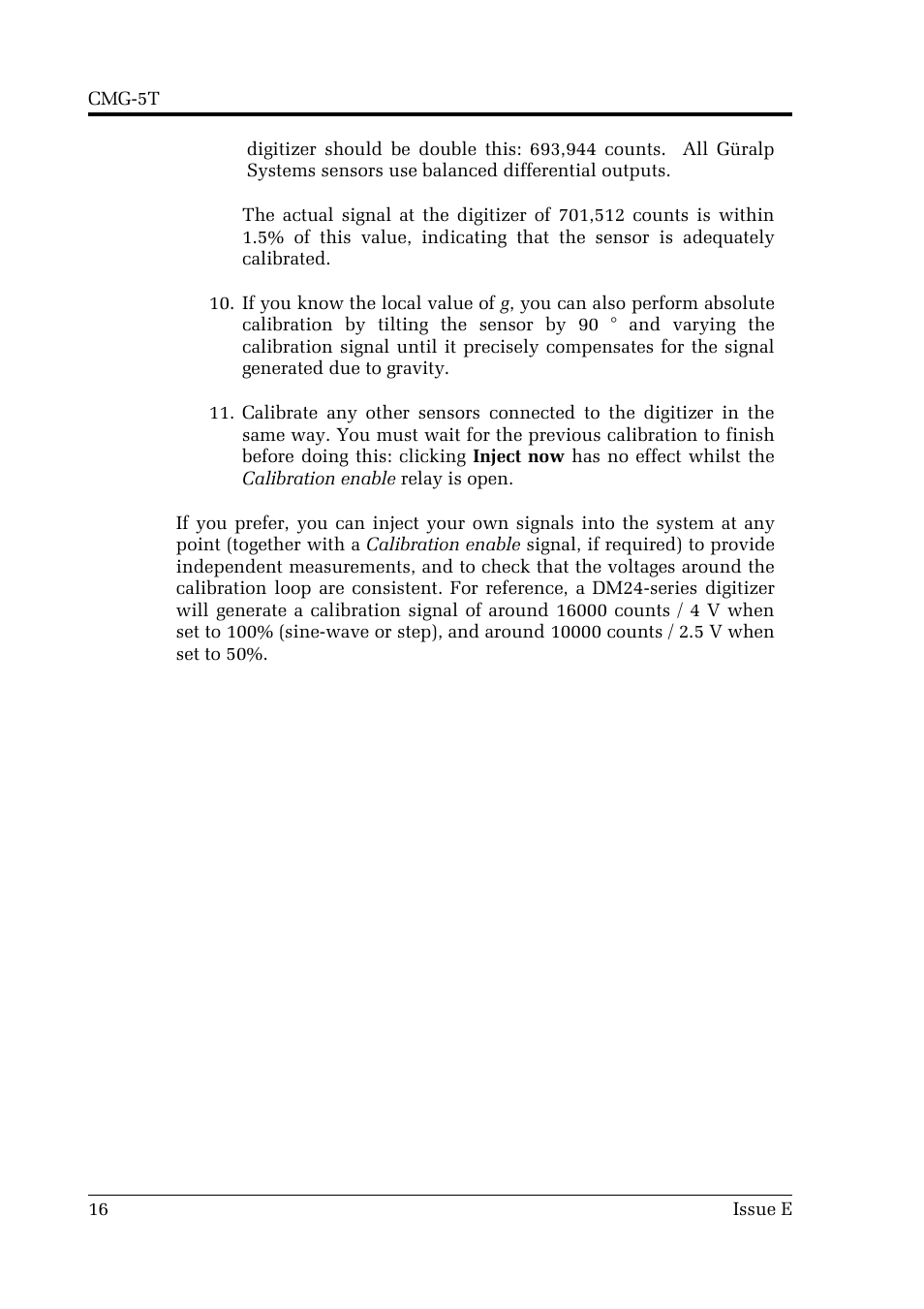 Guralp Systems CMG-5T User Manual | Page 16 / 25