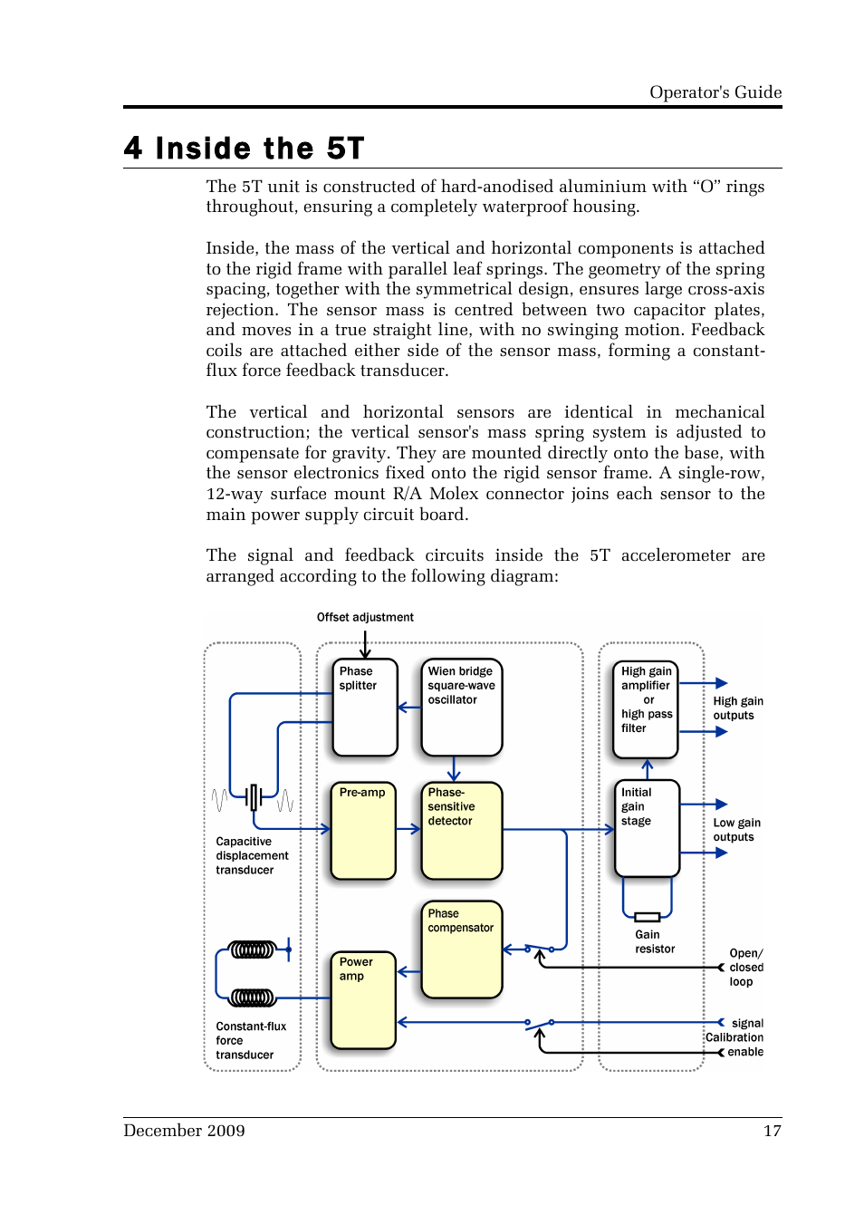 4 inside the 5t | Guralp Systems CMG-5T User Manual | Page 17 / 25