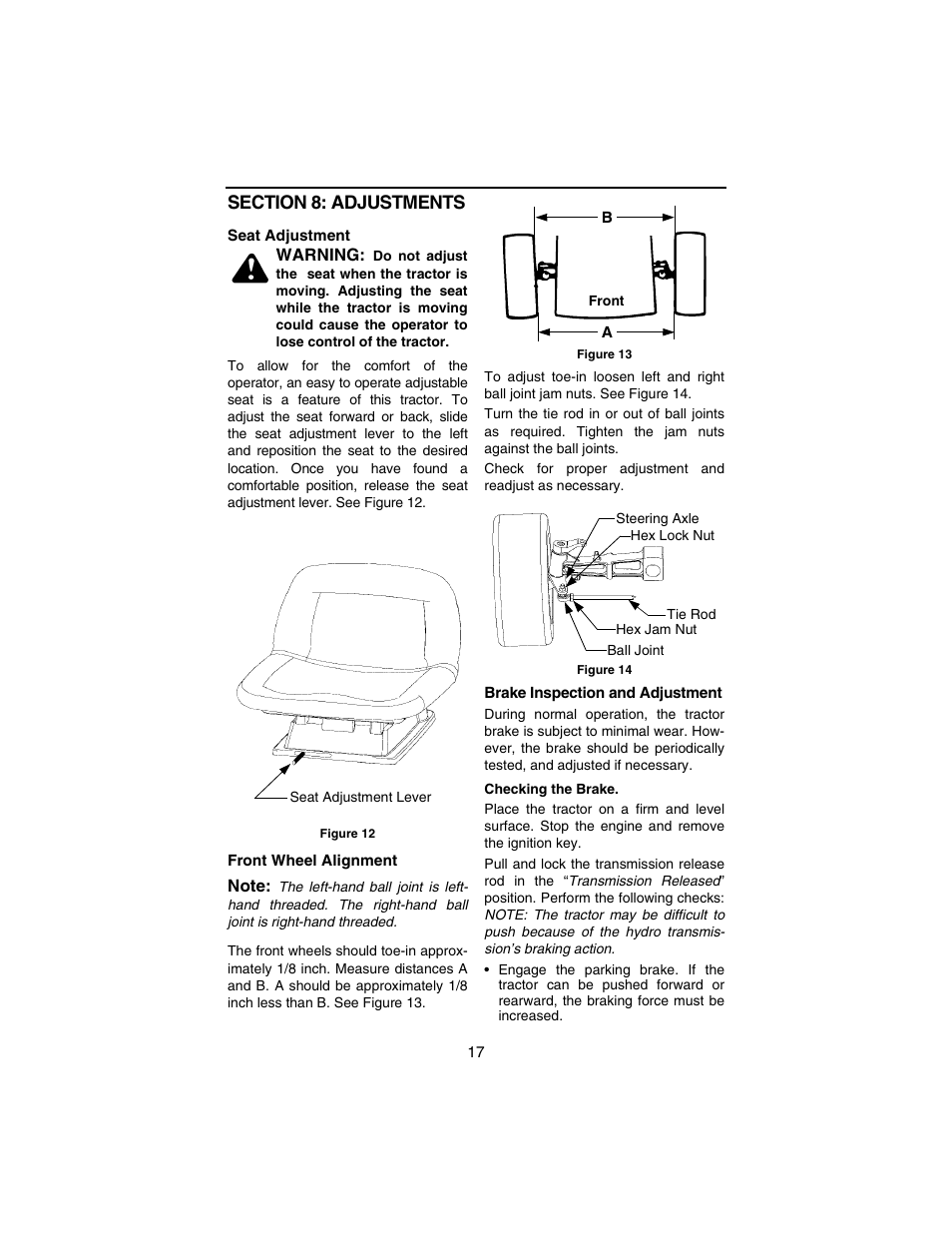 Cub Cadet 3184 User Manual | Page 17 / 56