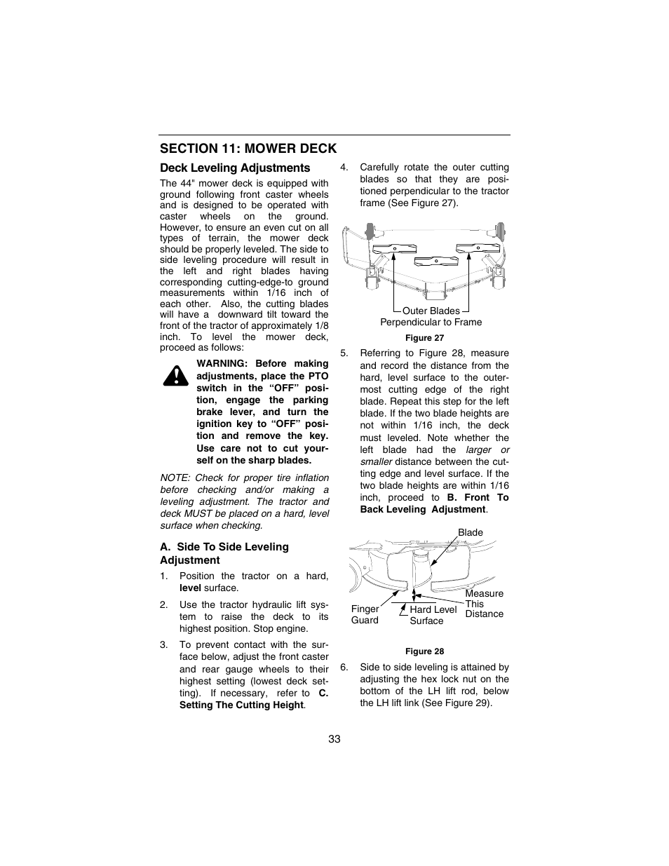 Cub Cadet 3184 User Manual | Page 33 / 56