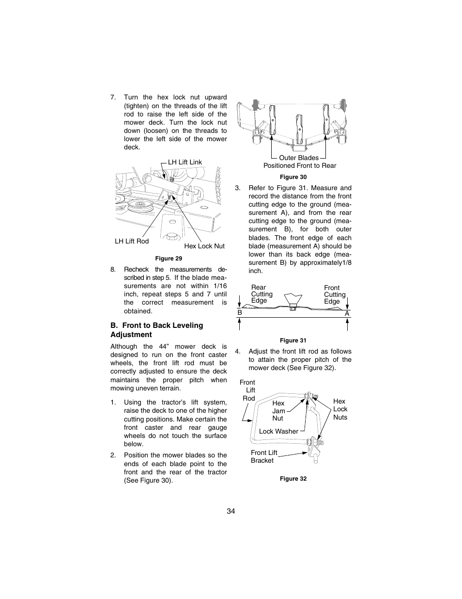 Cub Cadet 3184 User Manual | Page 34 / 56