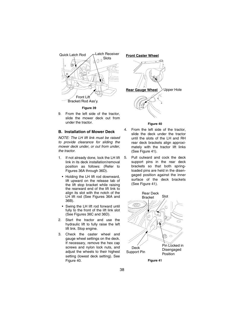 Cub Cadet 3184 User Manual | Page 38 / 56
