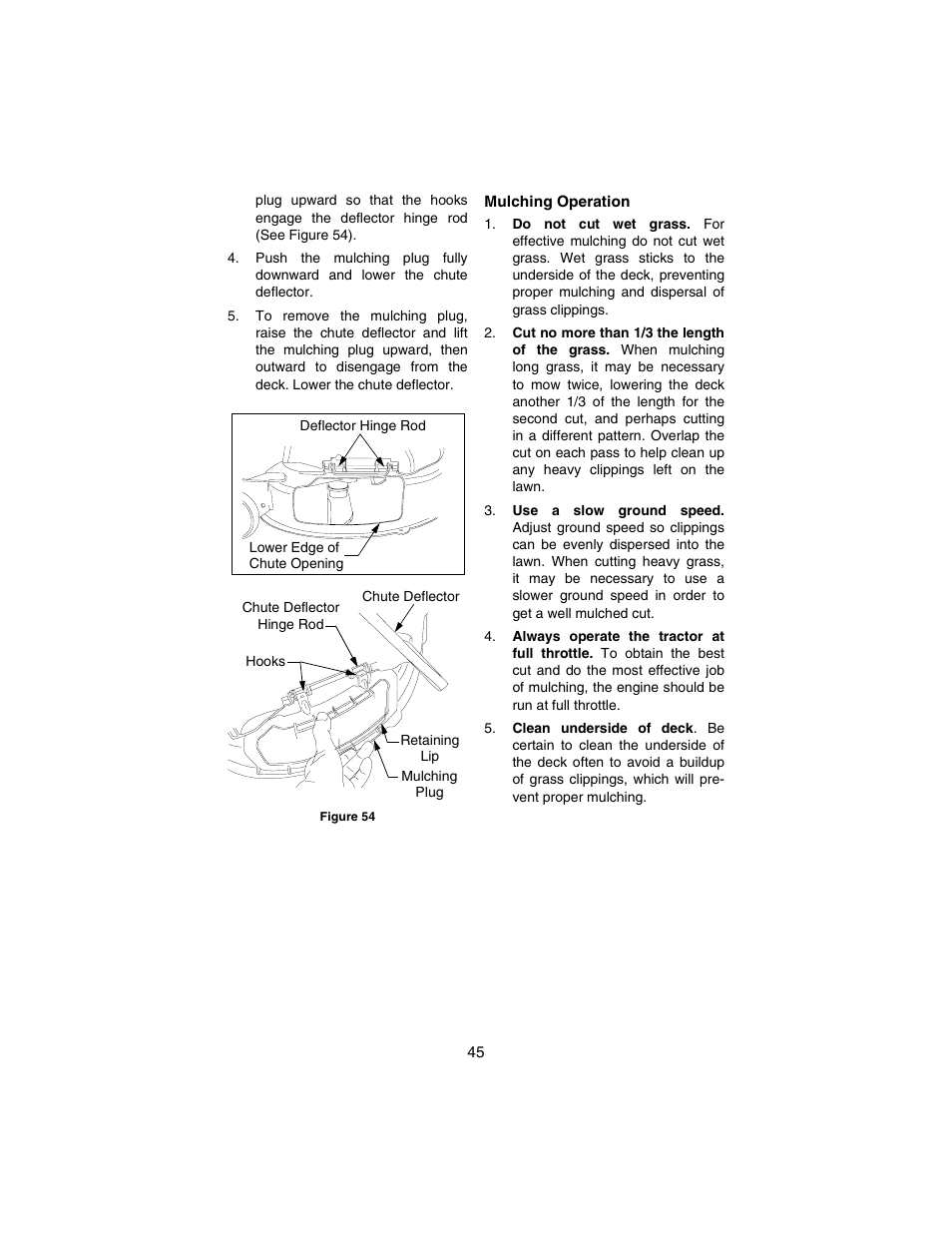 Cub Cadet 3184 User Manual | Page 45 / 56