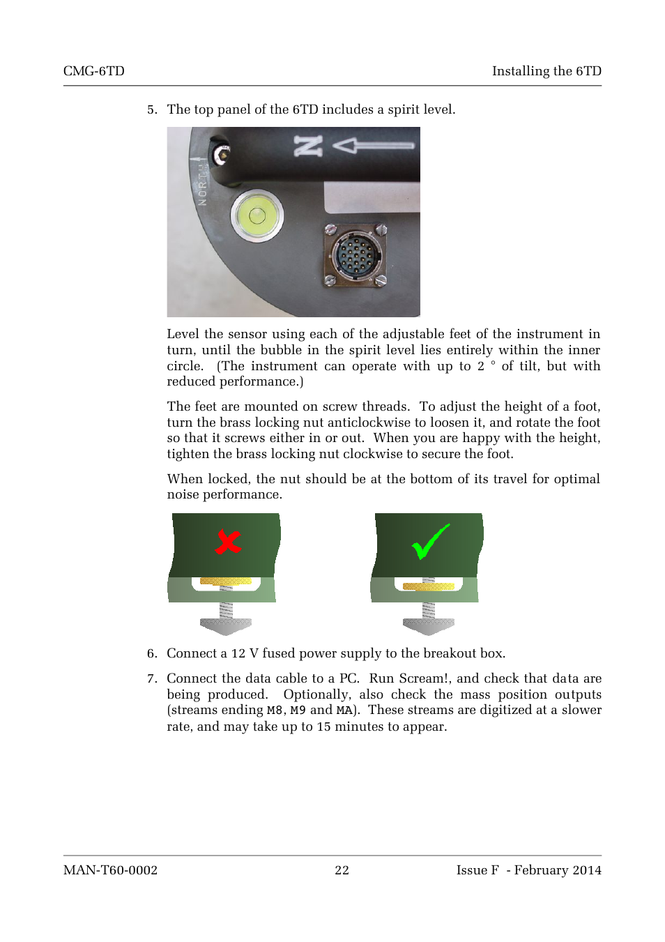 Guralp Systems CMG-6TD User Manual | Page 22 / 108
