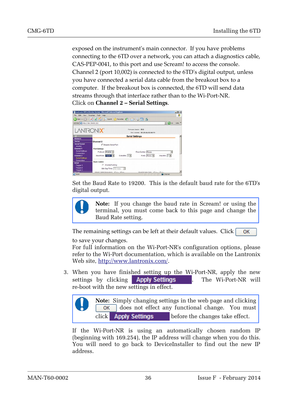 Guralp Systems CMG-6TD User Manual | Page 36 / 108