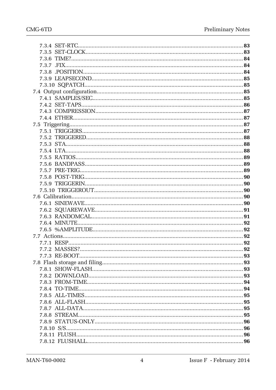 Guralp Systems CMG-6TD User Manual | Page 4 / 108