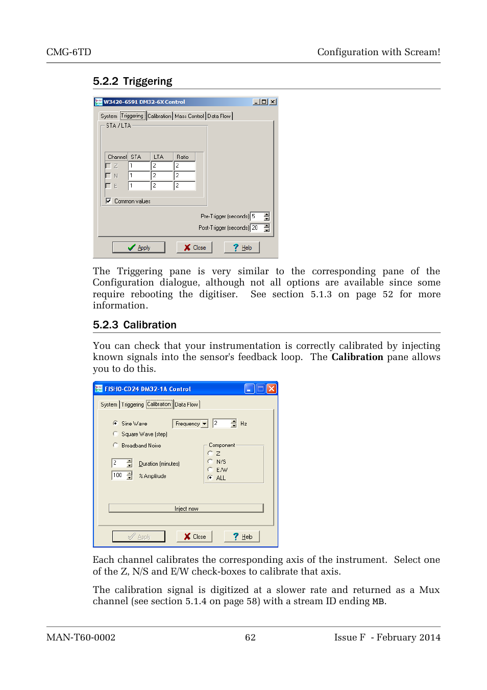 Guralp Systems CMG-6TD User Manual | Page 62 / 108