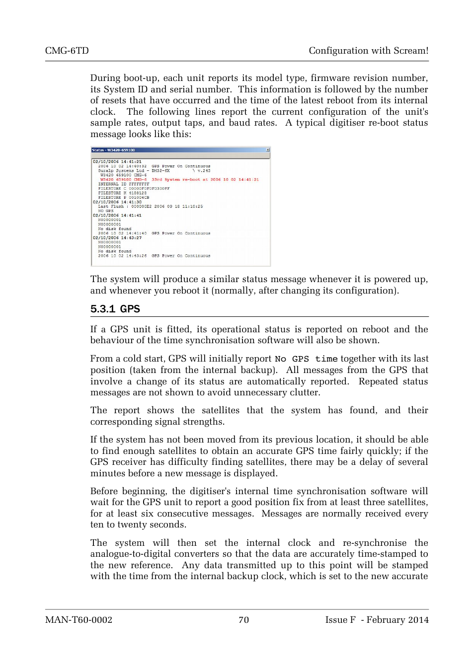 Guralp Systems CMG-6TD User Manual | Page 70 / 108