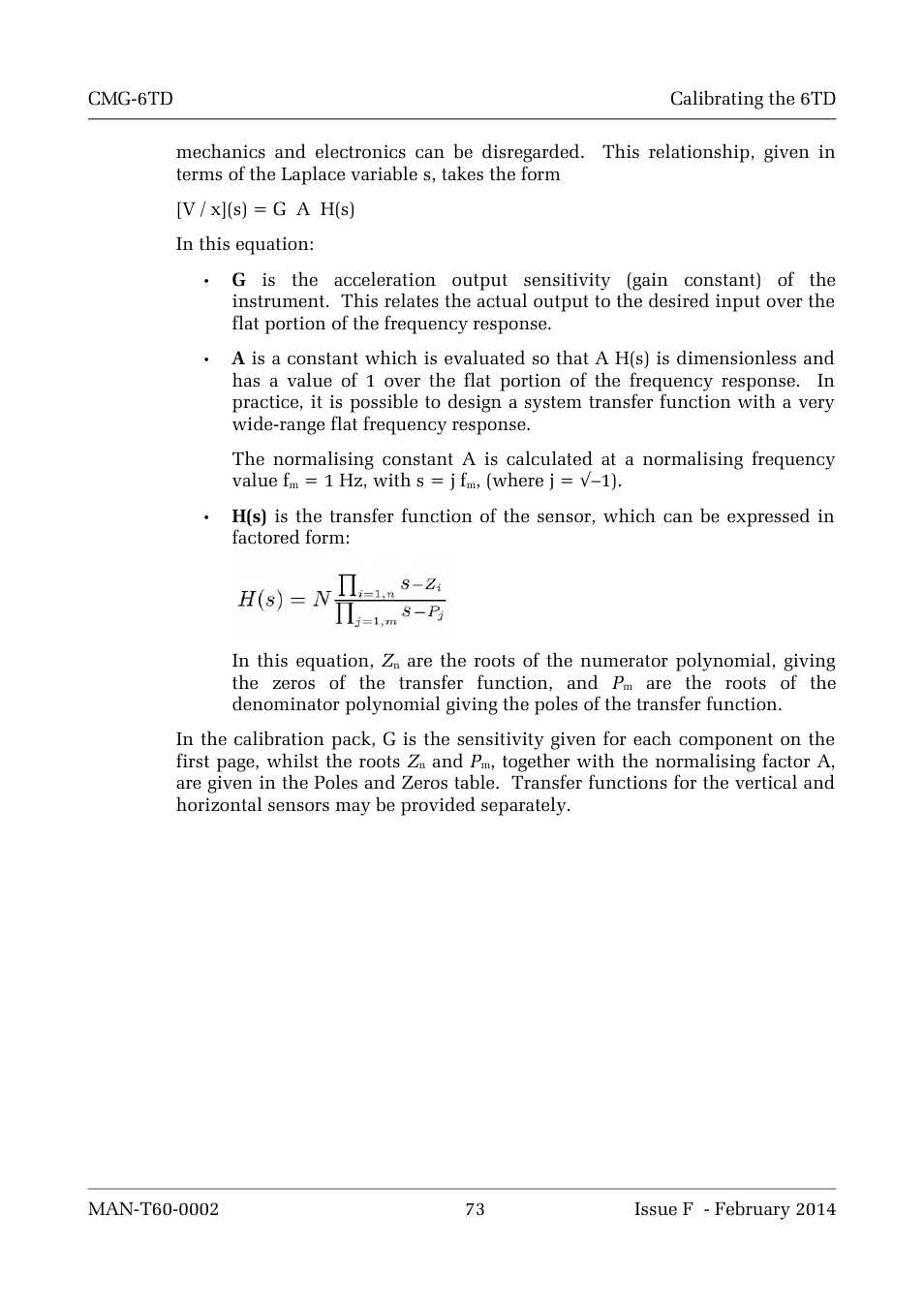 Guralp Systems CMG-6TD User Manual | Page 73 / 108