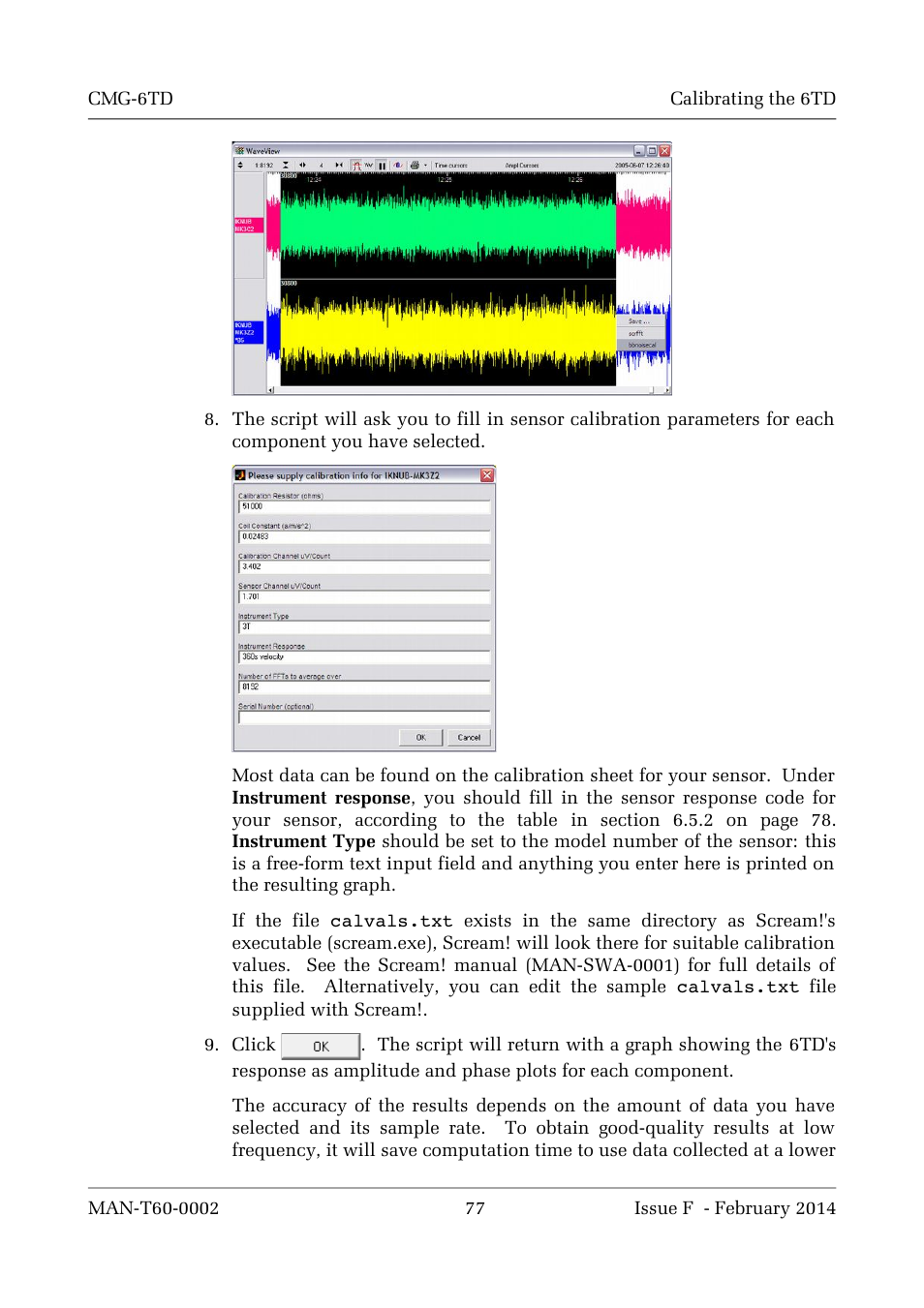 Guralp Systems CMG-6TD User Manual | Page 77 / 108