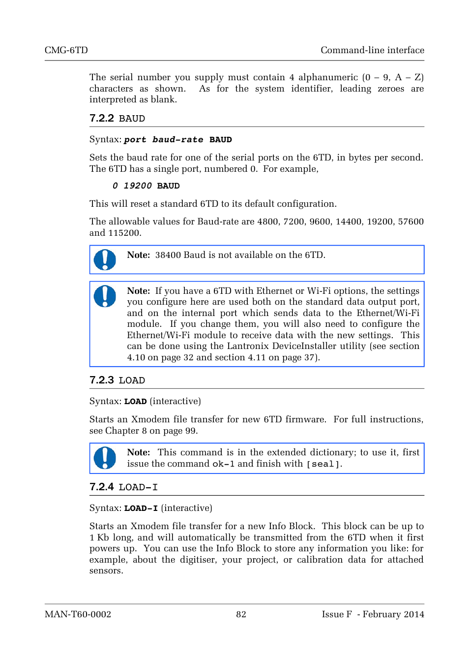 Guralp Systems CMG-6TD User Manual | Page 82 / 108