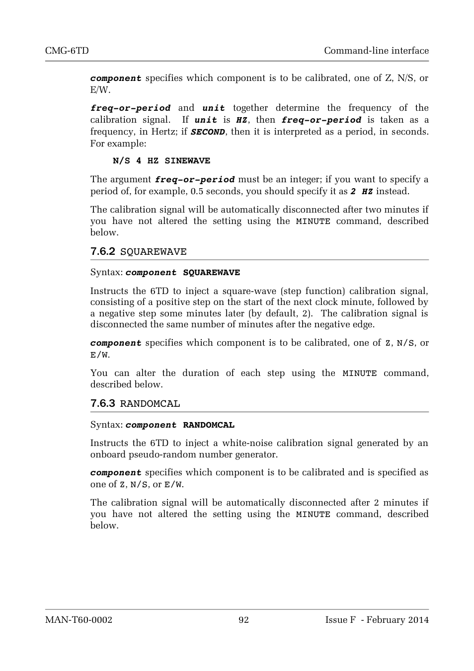 Guralp Systems CMG-6TD User Manual | Page 92 / 108