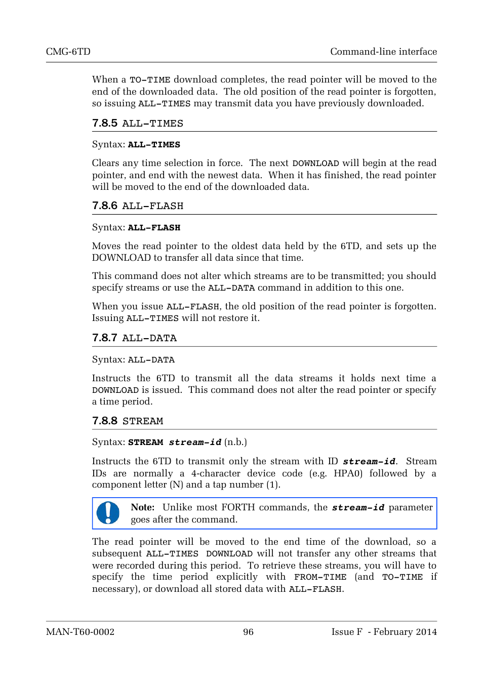Guralp Systems CMG-6TD User Manual | Page 96 / 108