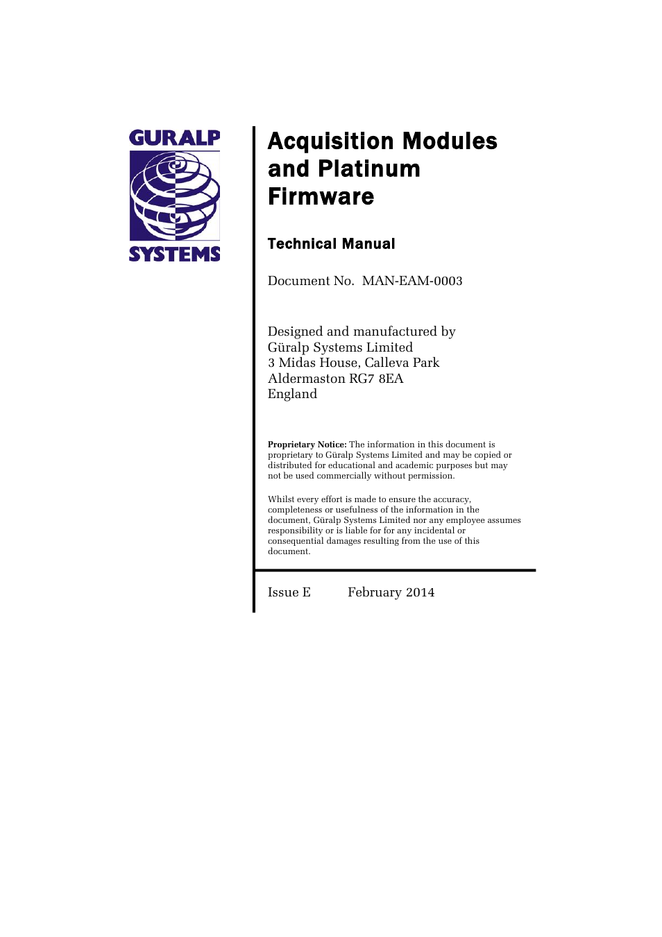 Guralp Systems CMG-DCM build <10,000 User Manual | 288 pages