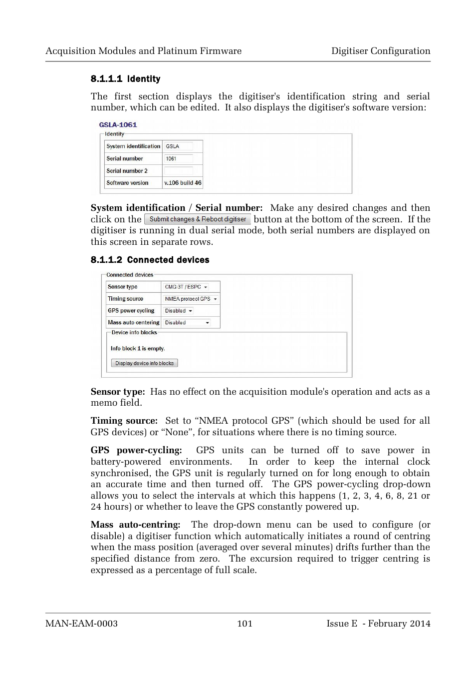 Guralp Systems CMG-DCM build <10,000 User Manual | Page 101 / 288