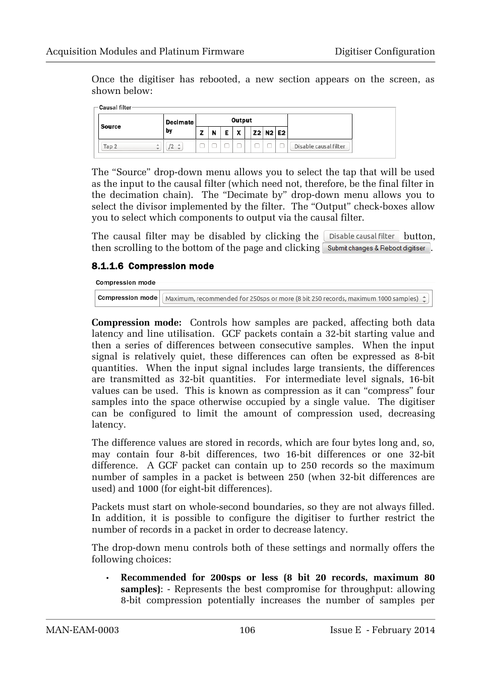 Guralp Systems CMG-DCM build <10,000 User Manual | Page 106 / 288