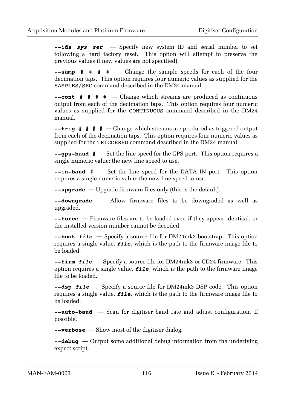 Guralp Systems CMG-DCM build <10,000 User Manual | Page 116 / 288