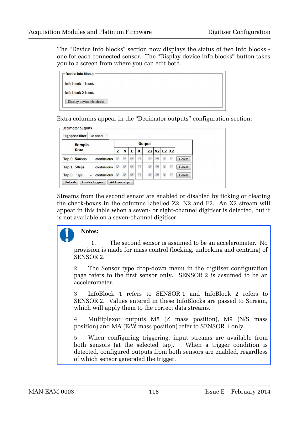 Guralp Systems CMG-DCM build <10,000 User Manual | Page 118 / 288