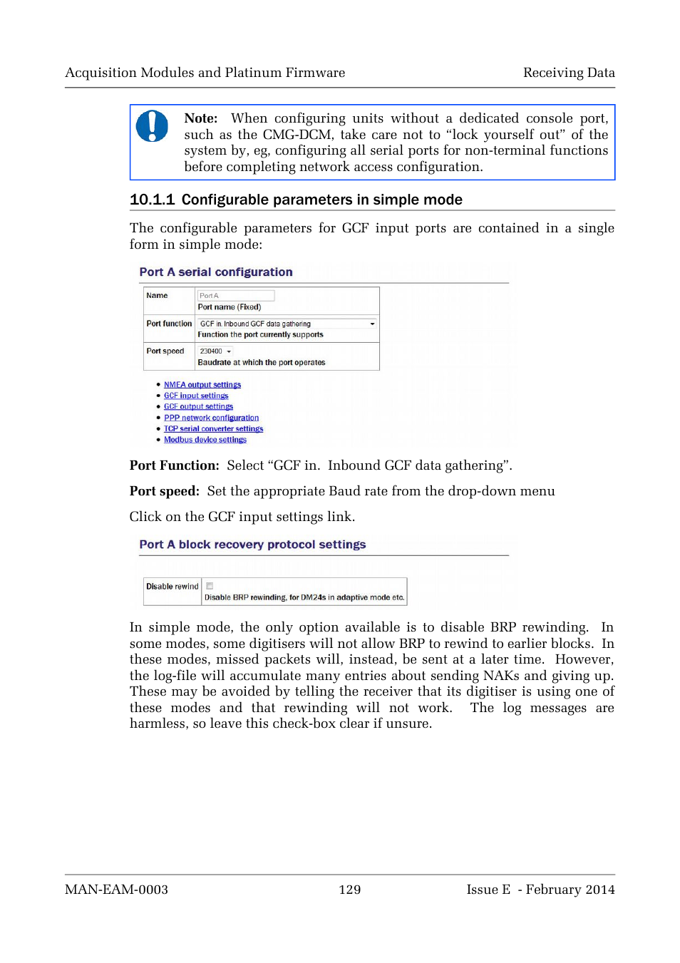 Guralp Systems CMG-DCM build <10,000 User Manual | Page 129 / 288