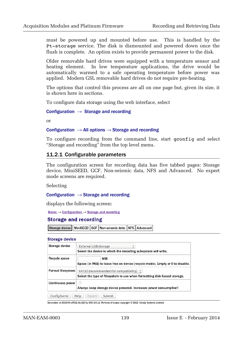 Guralp Systems CMG-DCM build <10,000 User Manual | Page 139 / 288
