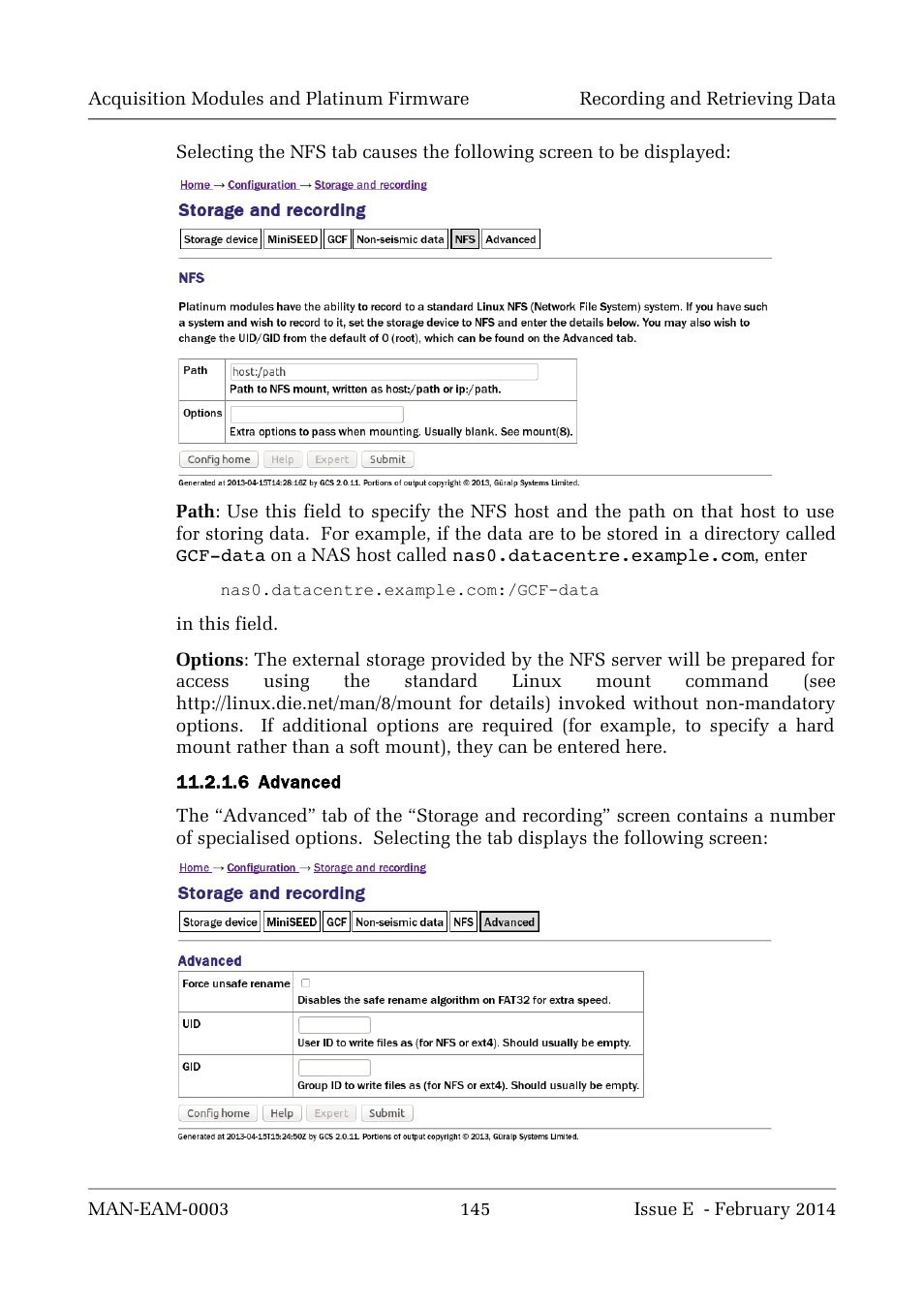 Guralp Systems CMG-DCM build <10,000 User Manual | Page 145 / 288