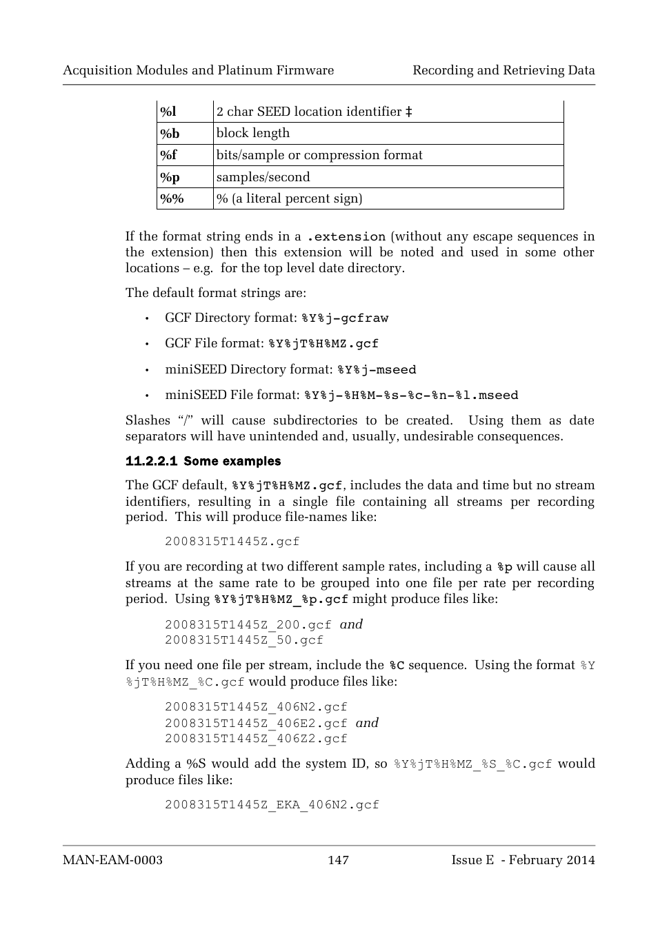 Guralp Systems CMG-DCM build <10,000 User Manual | Page 147 / 288