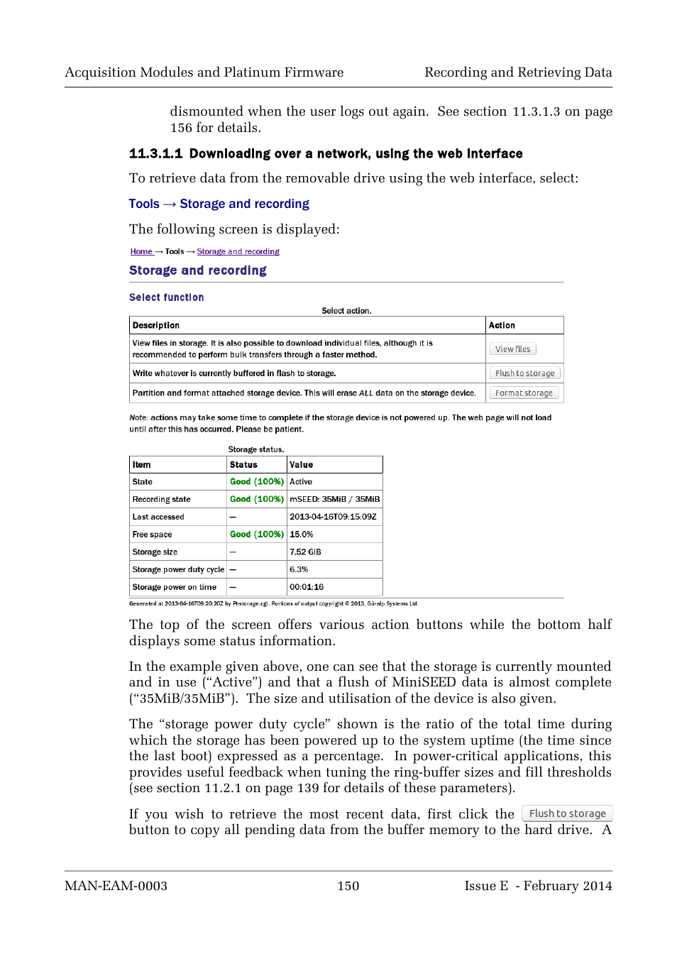 Guralp Systems CMG-DCM build <10,000 User Manual | Page 150 / 288